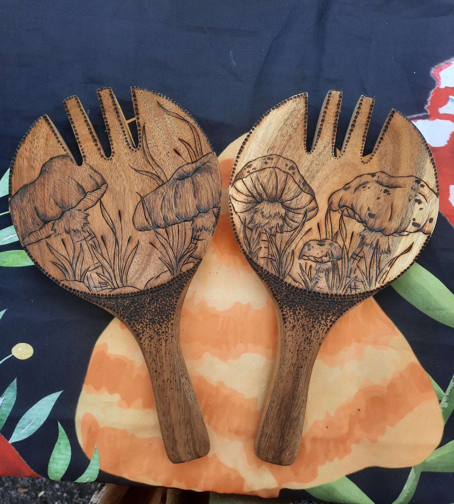 Mushroom Salad Fork set