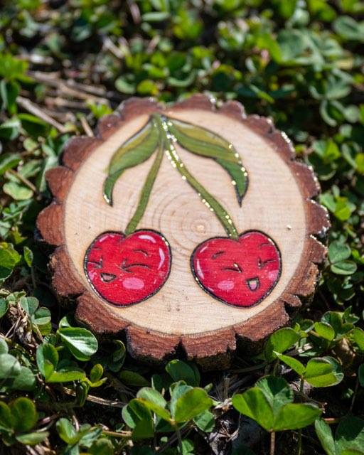 Happy Fruits and Veggies Magnets