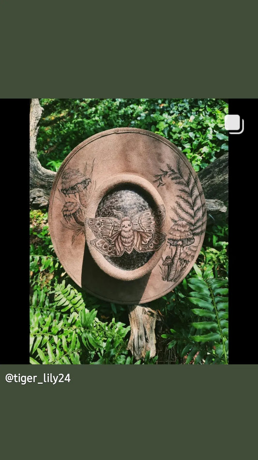 Death Head Moth Hat
