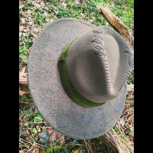 Sunflowers and Mushroom Hat