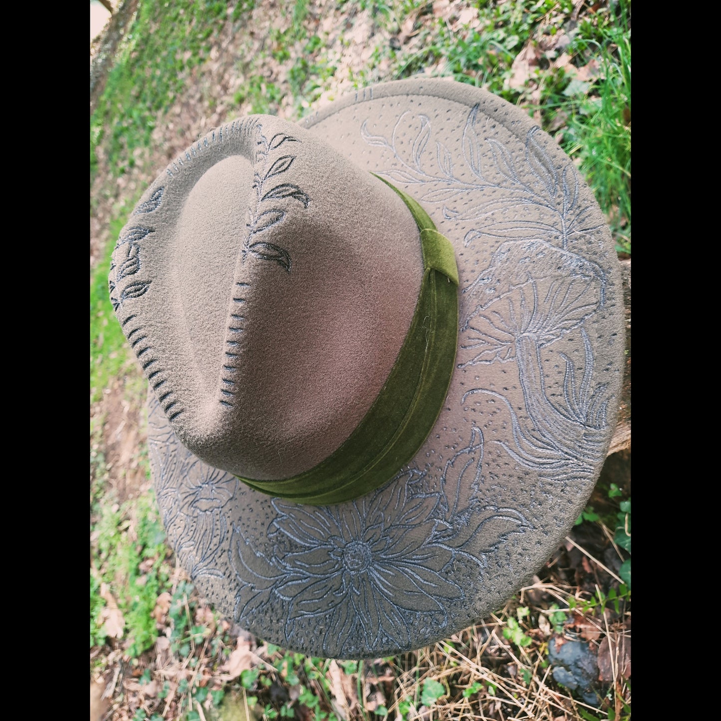 Sunflowers and Mushroom Hat