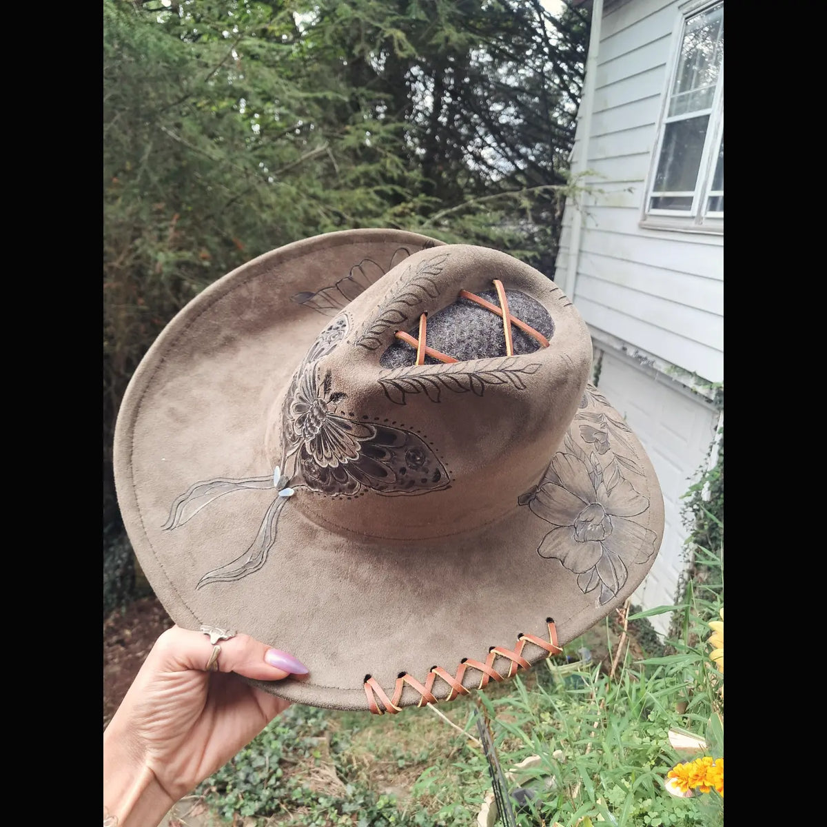 Luna Moth Cowbot Hat
